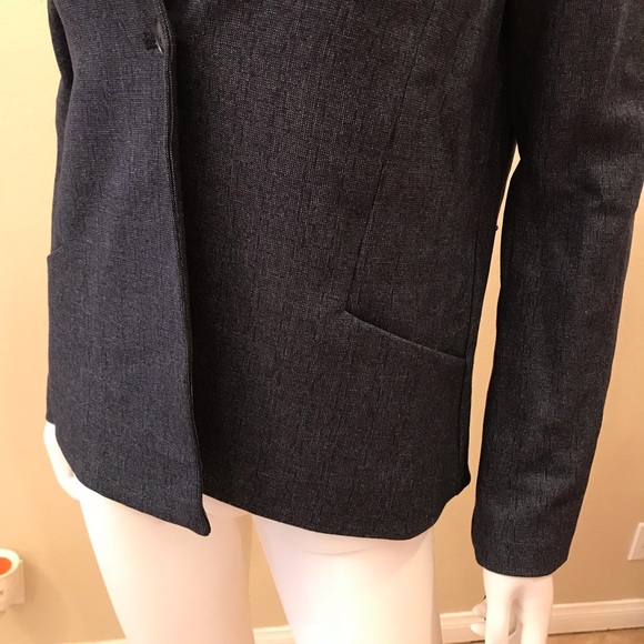 FRNCH Paris Womens Blazer Jacket Dark Blue NEW - Picture 11 of 14